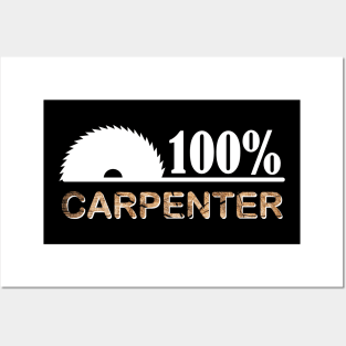 Carpenter carpenter carpenters craftsman saws Posters and Art